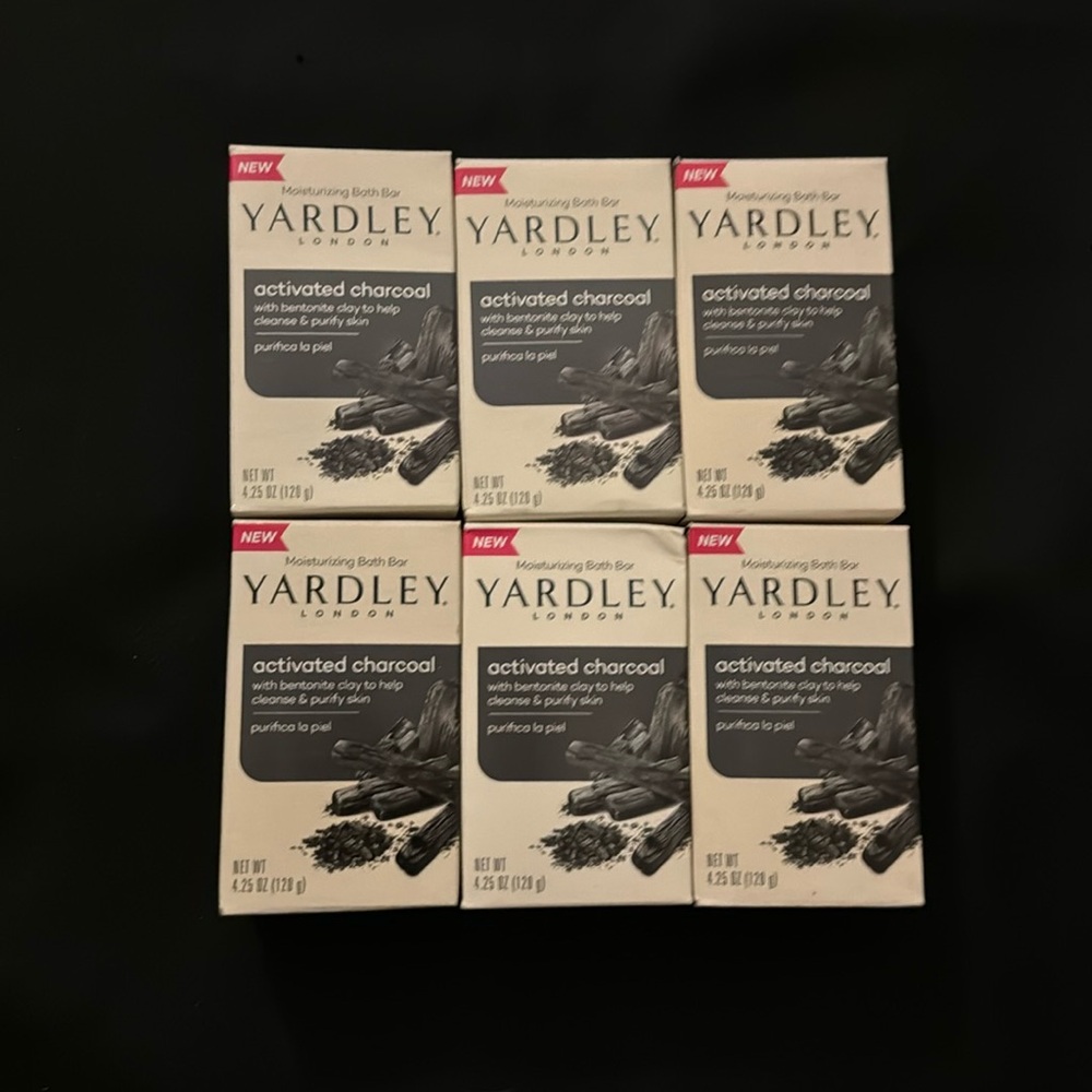 6 Yardley London Activated Charcoal